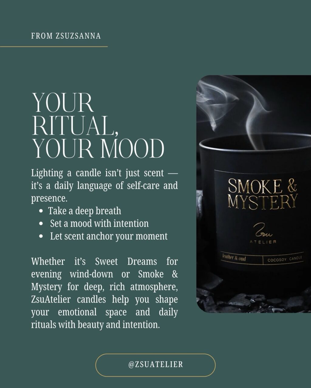 Instagram post from zsuatelier. This post is in position 4.